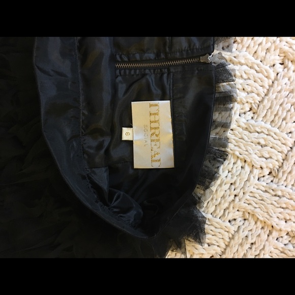 Thread Social Black Mini Skirt Size 6 - Picture 5 of 5